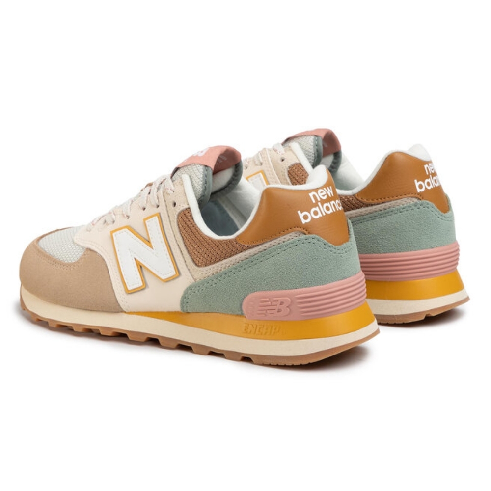 New Balance 574 Brown Beige - Picture 4 of 7